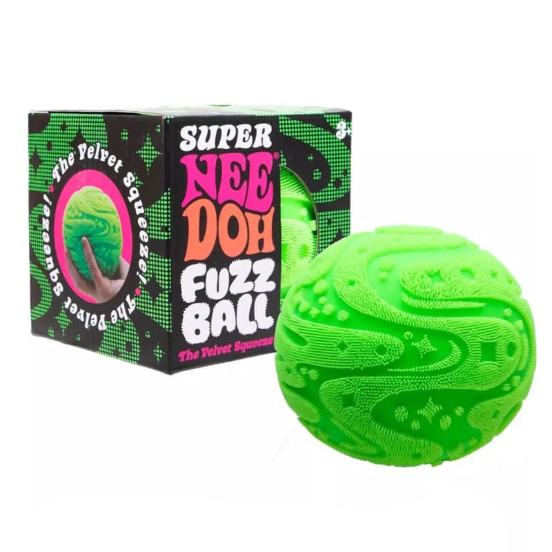 Schylling Fidget Toys Default NeeDoh - Super Fuzz Ball (Assorted Colors)