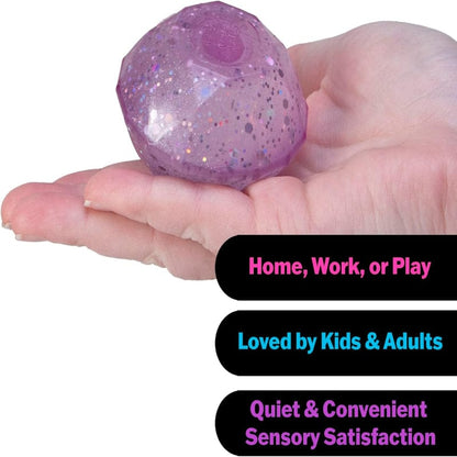 Schylling Fidget Toys NeeDoh - Groovy Jewel (Assorted Colors)