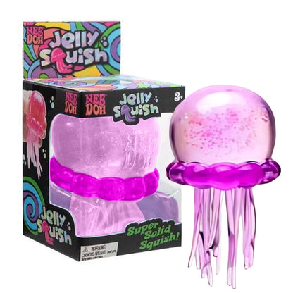 Schylling Fidget Toys NeeDoh - Jellysquish (Assorted Colors)