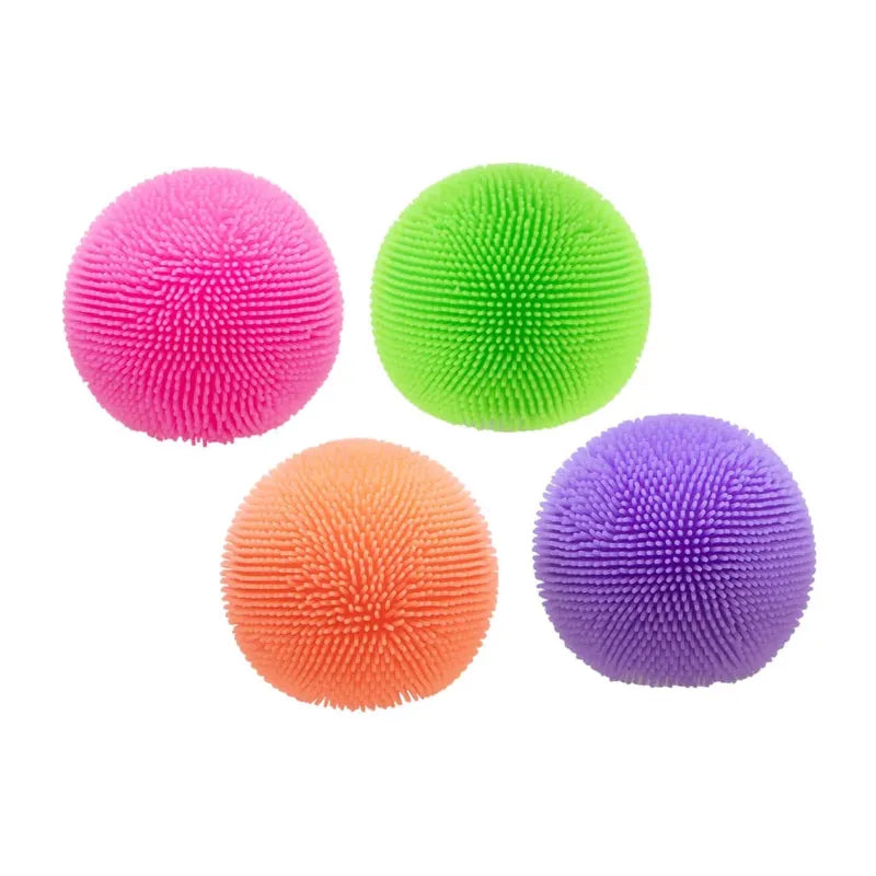 Schylling Fidget Toys NeeDoh - Teenie Fuzz Balls Multipack