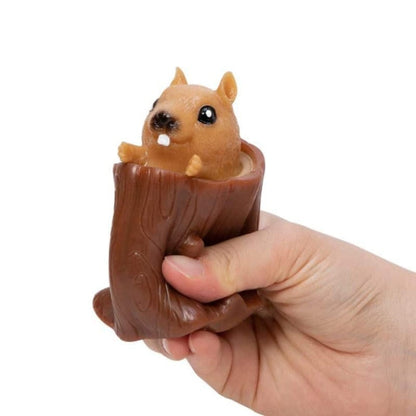 Schylling Fidget Toys Nutty Squirrel Popper