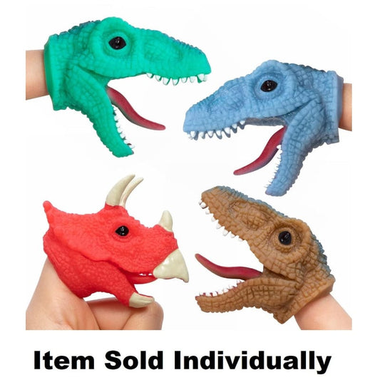 Schylling Finger Puppets Baby Dino Snappers (Assorted Colors)