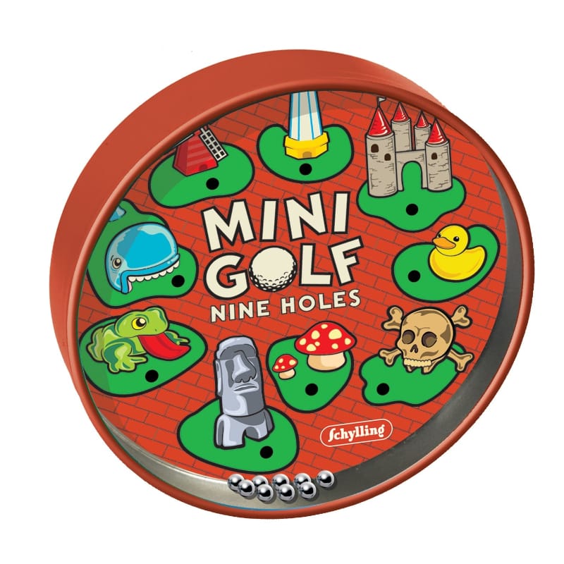 Schylling Gift Tin Ball Bearing Puzzle (Assorted Styles)