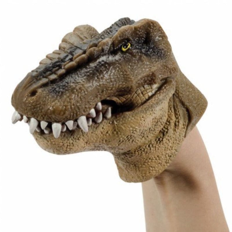Schylling Hand Puppets Dinosaur Hand Puppet (Assorted Colors)