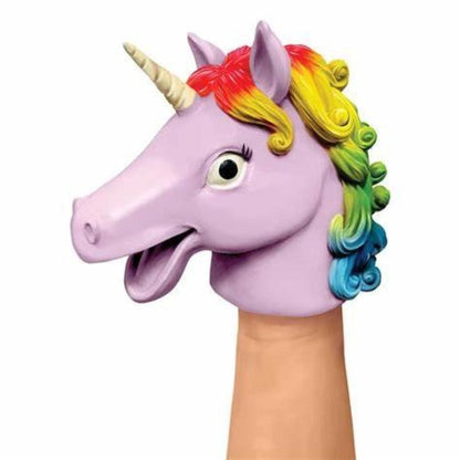 Schylling Hand Puppets Unicorn Hand Puppet (Assorted Colors)