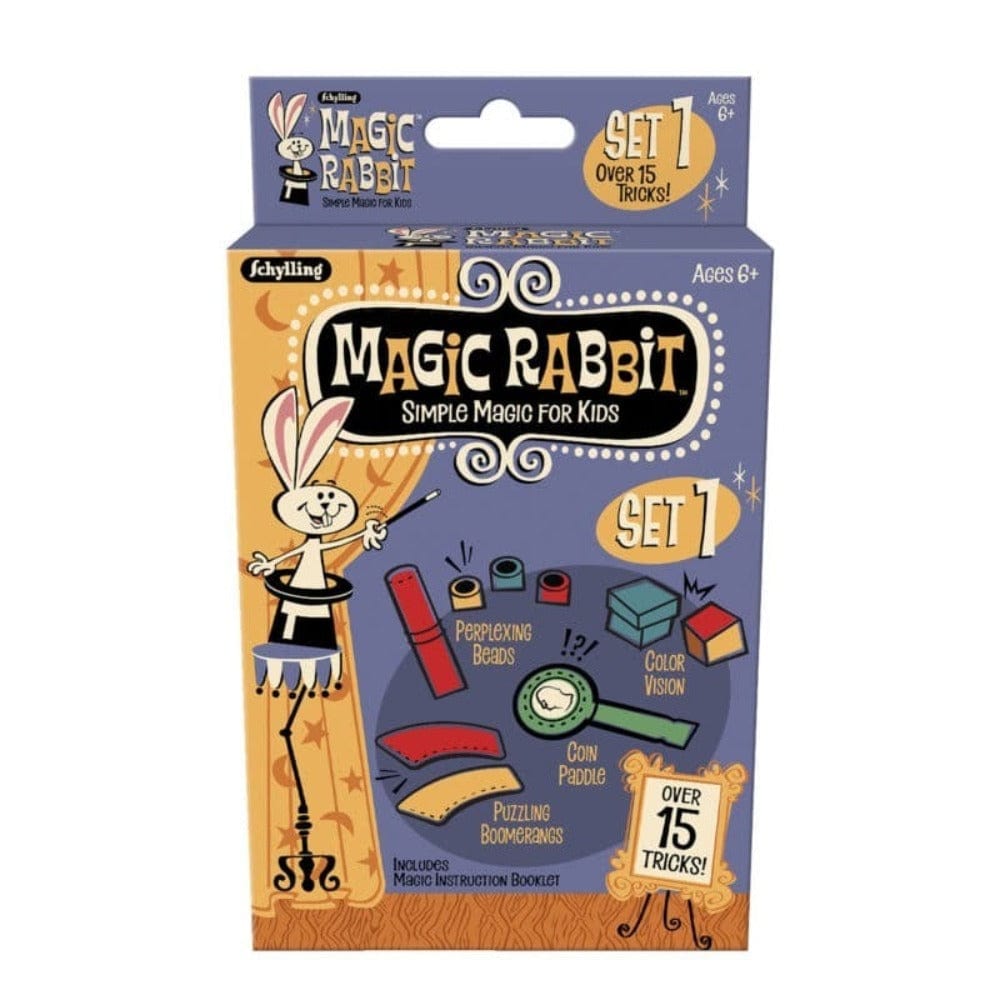 Schylling Magic Toys Magic Rabbit Simple Magic Tricks Assortment