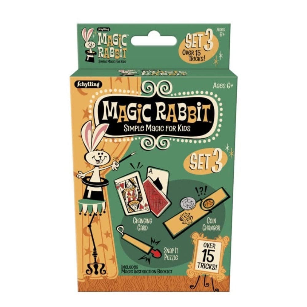 Schylling Magic Toys Magic Rabbit Simple Magic Tricks Assortment