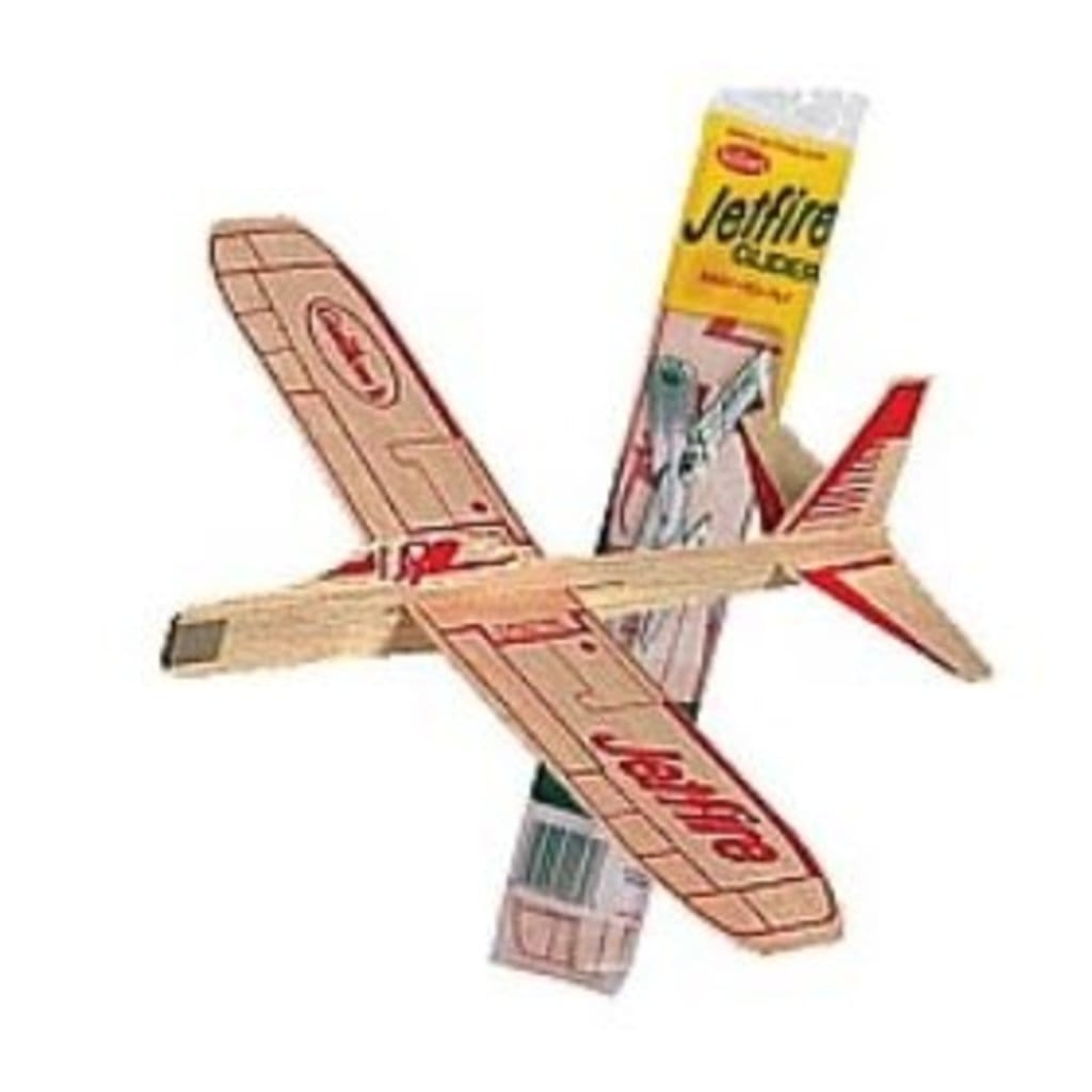 Schylling Physical Play Jetfire Balsa Glider (Single)