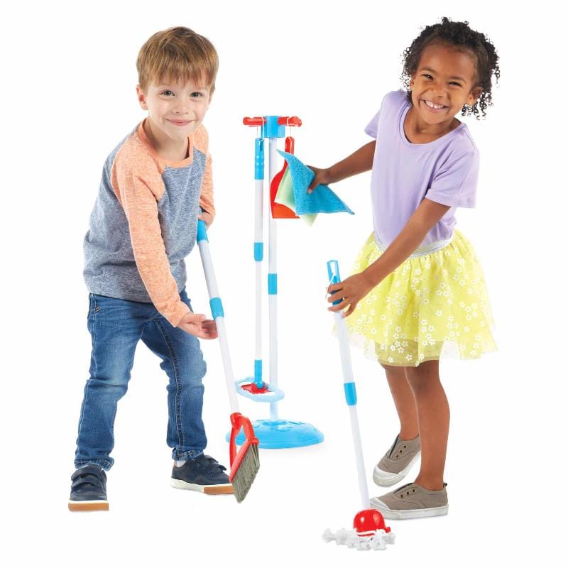 Schylling Pretend Play Default Nice & Tidy Clean Up Kit