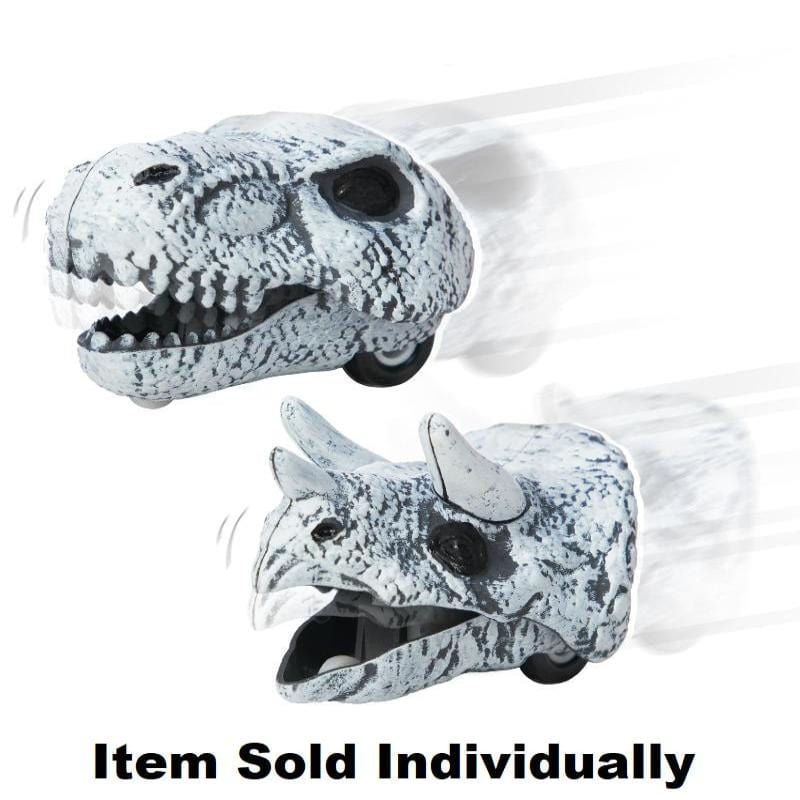 Schylling Pullback Vehicles Default Chomp & Go Dino Skulls (Assorted Styles)