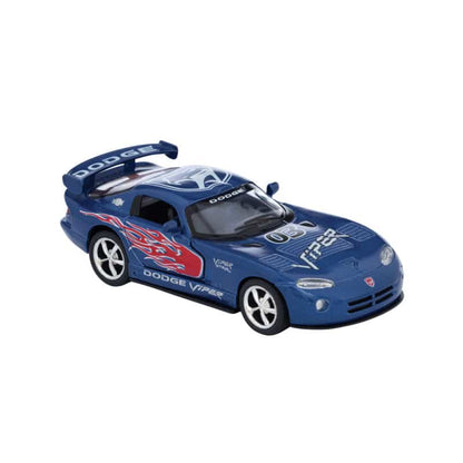 Schylling Pullback Vehicles Die Cast Dodge Viper Pullback (Assorted Styles)