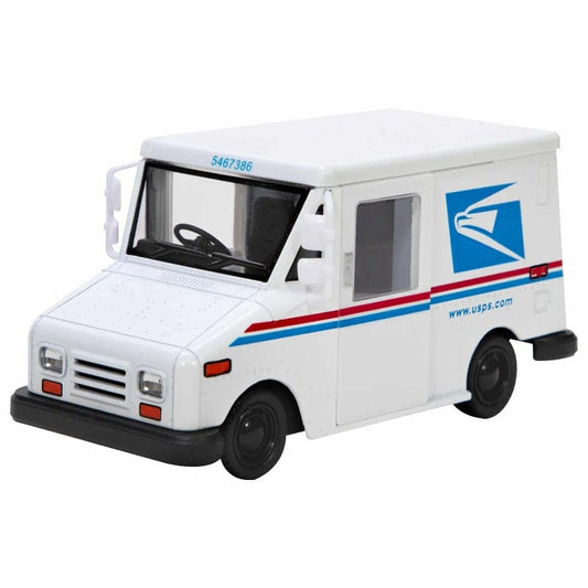 Schylling Pullback Vehicles Die Cast Mail Truck Pullback