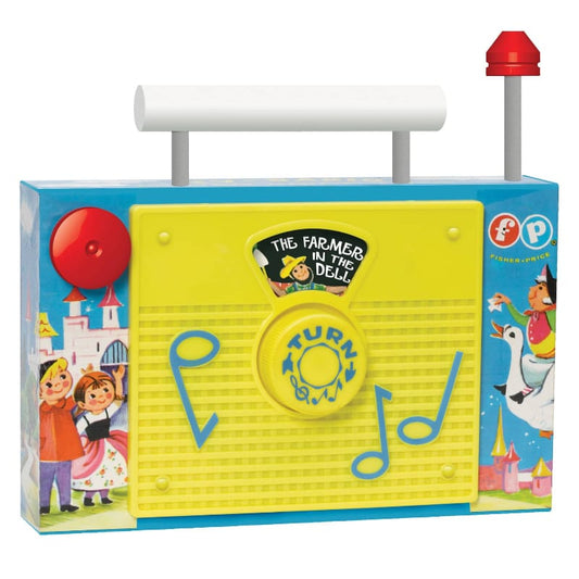 Schylling Retro Toys Fisher-Price TV Radio
