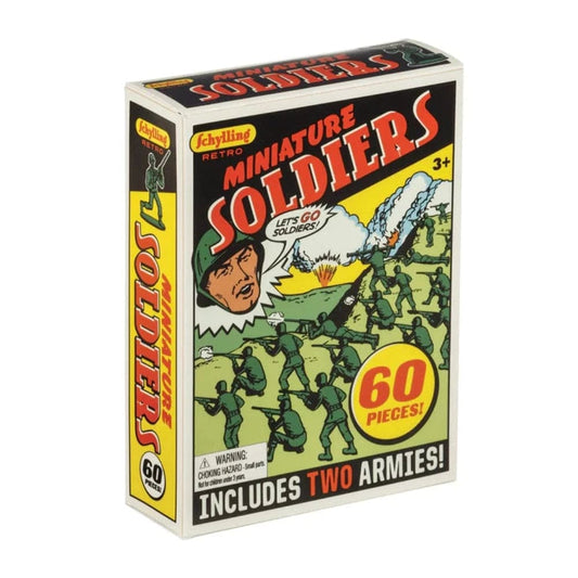 Schylling Retro Toys Retro Mini Soldier 60 Pack