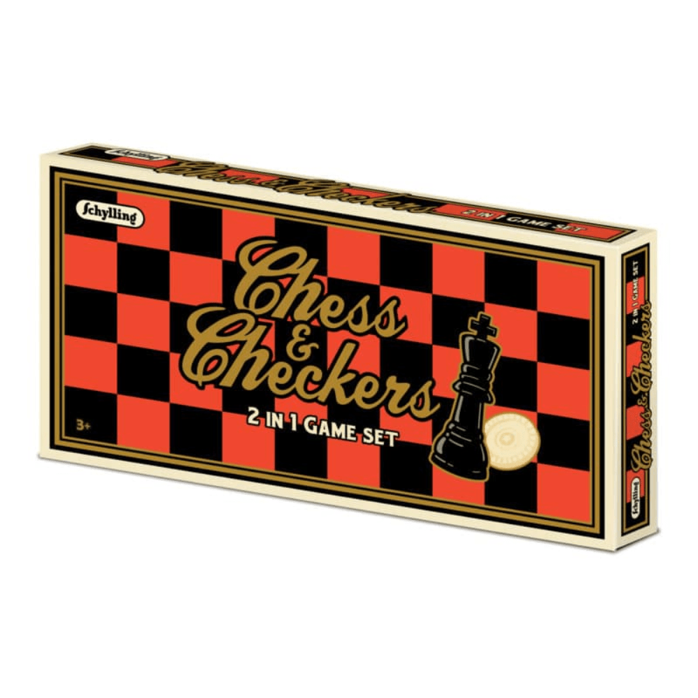 Chicky Check Chess Chess & Checkers Set – Timeless Toys Chicago