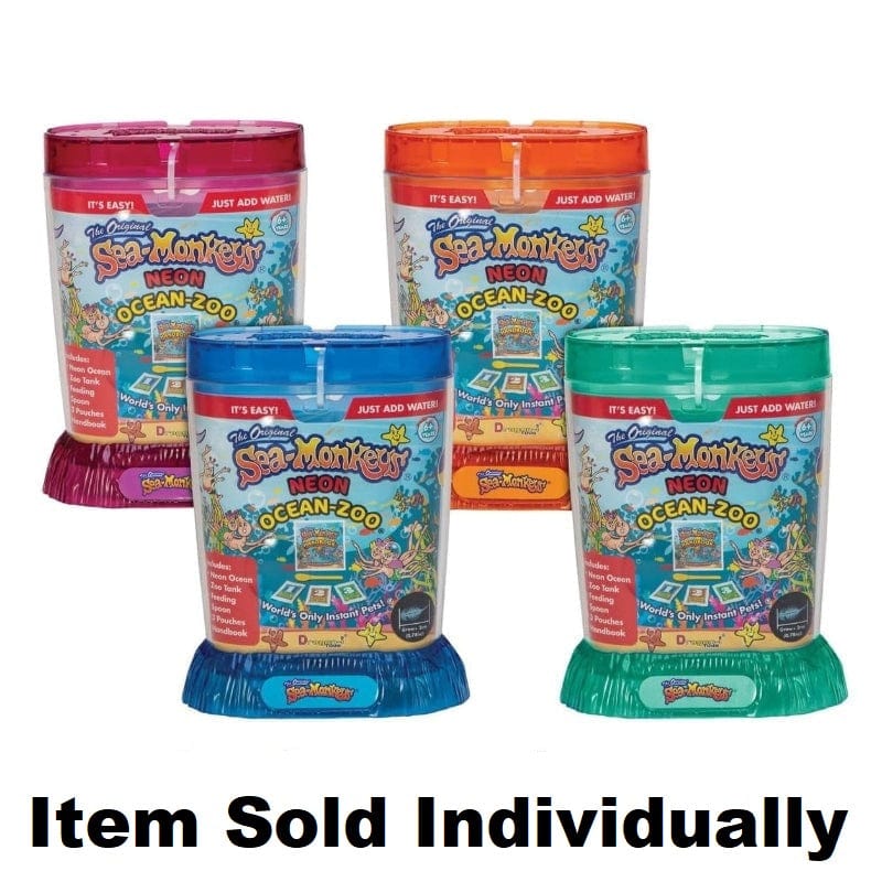 Sea Monkeys Science Experiments Default Sea-Monkey: Ocean Zoo (Assorted Colors)