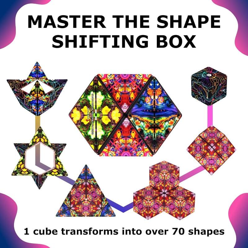 Shashibo Fidget Toys Default Shashibo - Meow Wolf: Q Dot Map