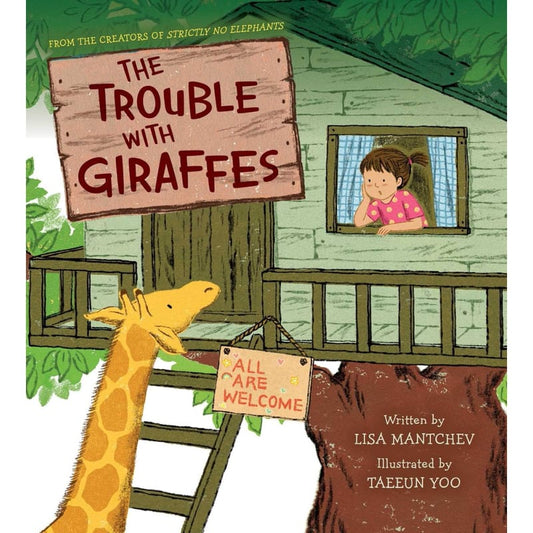 Simon and Schuster Hardcover Books The Trouble with Giraffes