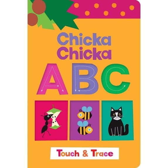Simon and Schuster Touch & Feel Books Chicka Chicka Boom Boom ABC Touch & Trace