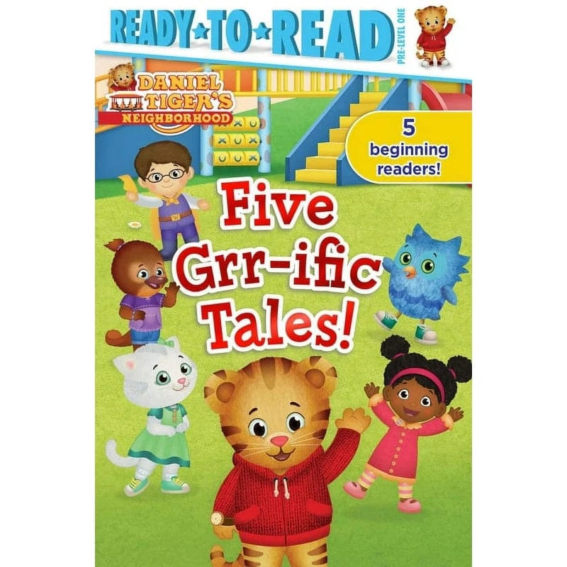 Simon Spotlight I Can Read Pre-Level Books Default Daniel Tiger's Neighborhood: Five Grr-ific Tales! (Ready to Read Pre-Level 1)