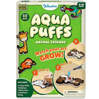 Skillmatics Art & Craft Activity Kits Aqua Puffs - Animals