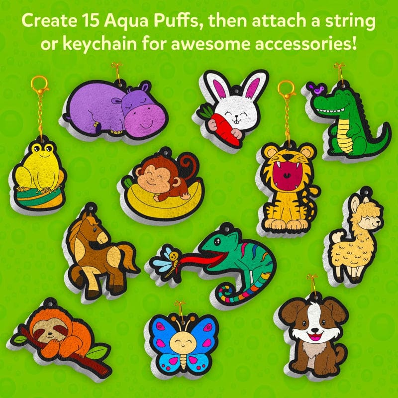 Skillmatics Art & Craft Activity Kits Aqua Puffs - Animals