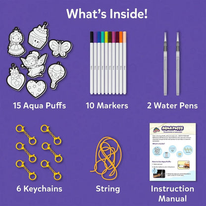 Skillmatics Art & Craft Activity Kits Aqua Puffs - Unicorns