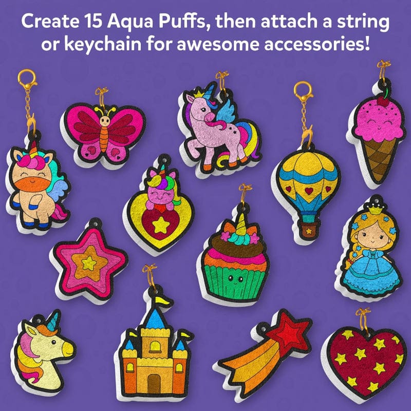 Skillmatics Art & Craft Activity Kits Aqua Puffs - Unicorns