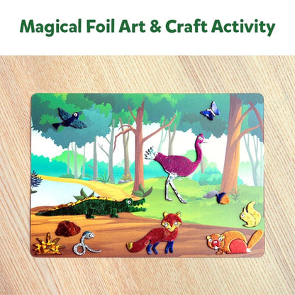 Skillmatics Art & Craft Activity Kits Default Foil Fun - World of Animals