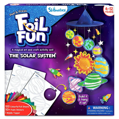 Skillmatics Art & Craft Activity Kits Foil Fun - Solar System