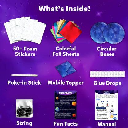 Skillmatics Art & Craft Activity Kits Foil Fun - Solar System