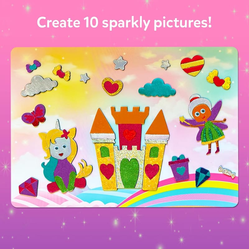 Skillmatics Art & Craft Activity Kits Foil Fun - Unicorns & Princesses