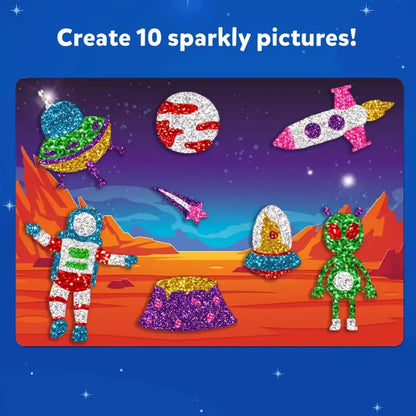 Skillmatics Art & Craft Activity Kits Foil Fun - Up in Space