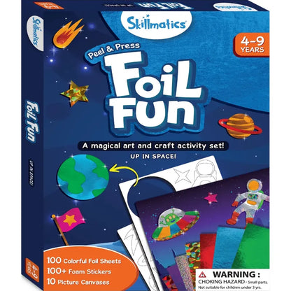 Skillmatics Art & Craft Activity Kits Foil Fun - Up in Space