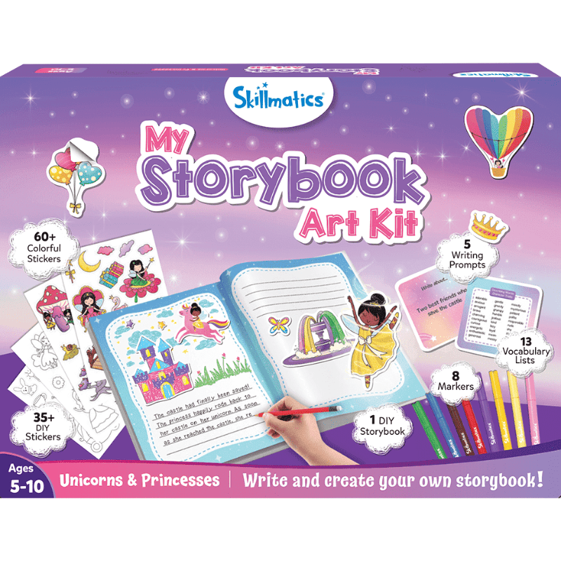 Skillmatics Art & Craft Activity Kits My Storybook - Unicorns & Princesses