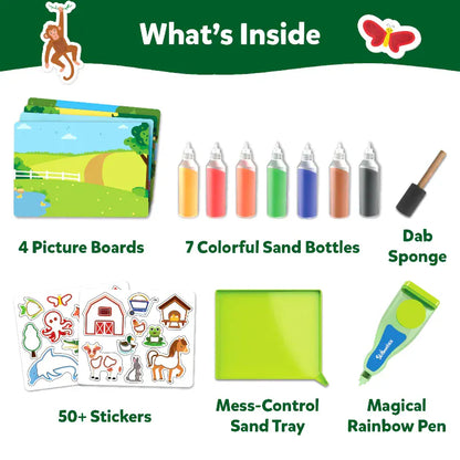 Skillmatics Art & Craft Activity Kits Sandtastic Art Animals