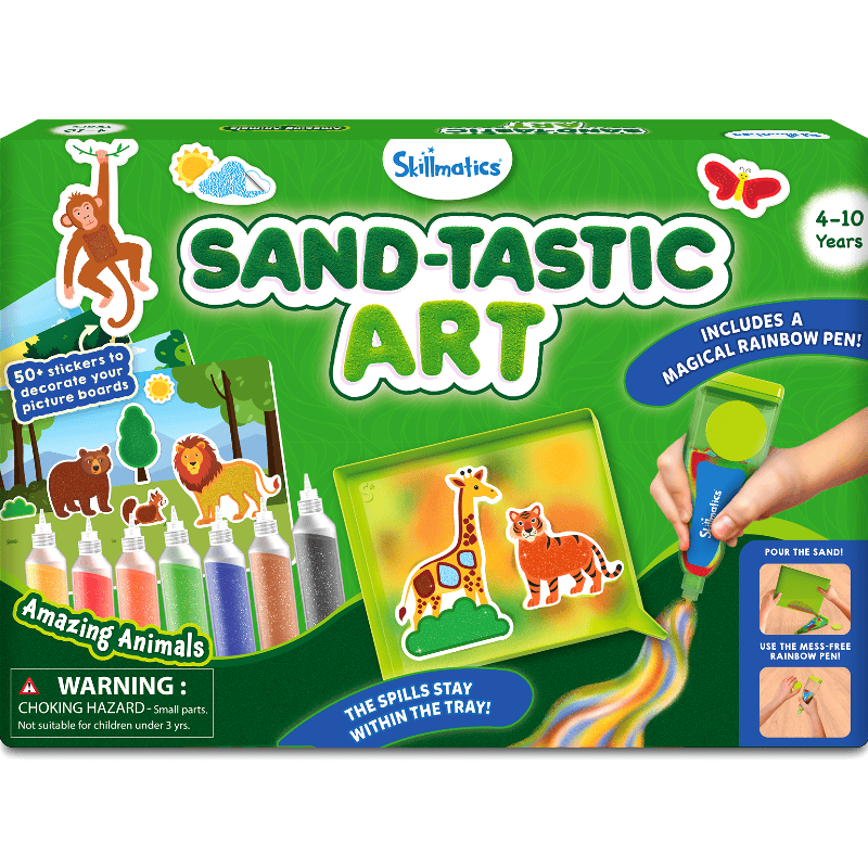 Skillmatics Art & Craft Activity Kits Sandtastic Art Animals