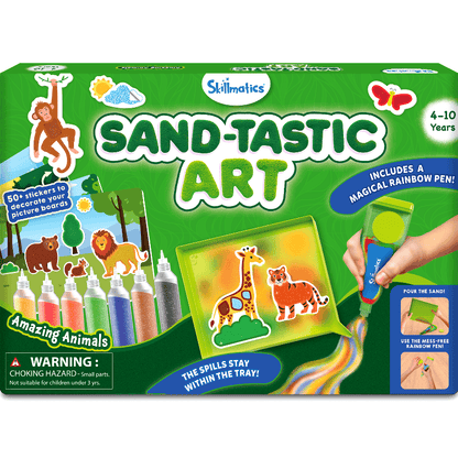 Skillmatics Art & Craft Activity Kits Sandtastic Art Animals