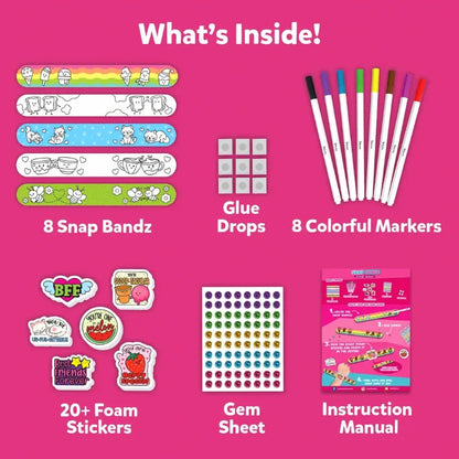Skillmatics Art & Craft Activity Kits Snap Bandz Friendship Bands