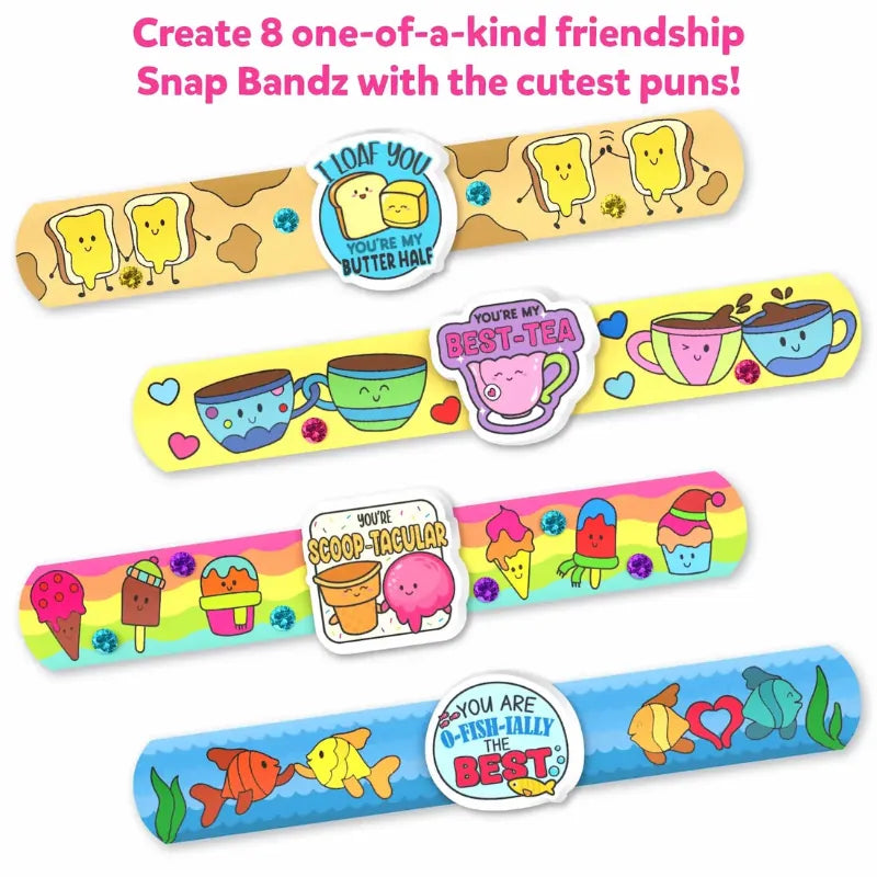 Skillmatics Art & Craft Activity Kits Snap Bandz Friendship Bands
