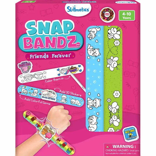 Skillmatics Art & Craft Activity Kits Snap Bandz Friendship Bands