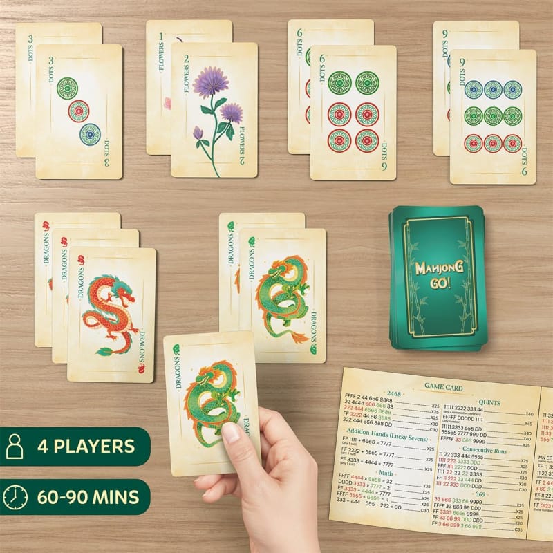 Skillmatics Card Games Mahjong Go!