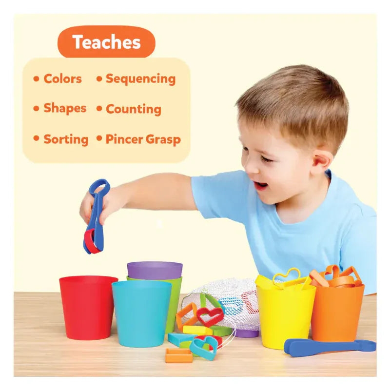 Skillmatics Educational Play Rainbow Sorting Activity