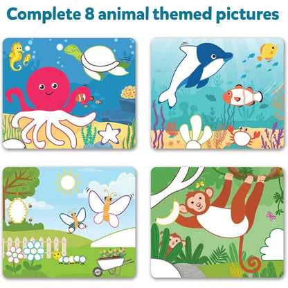 Skillmatics Sticker Activity Sets Default Dot It! Wild, Farm & Underwater Animals