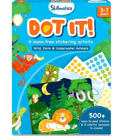 Skillmatics Sticker Activity Sets Default Dot It! Wild, Farm & Underwater Animals