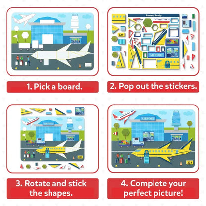 Skillmatics Sticker Activity Sets Tanagrams Things That Go