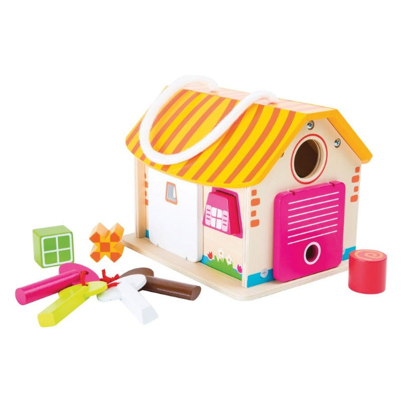 Small Foot Educational Play Shed Motor Skills Trainer