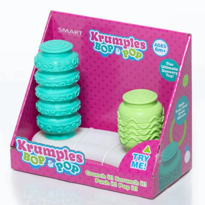 Smart Toys Infant Sensory Toys Krumples Bop & Pop