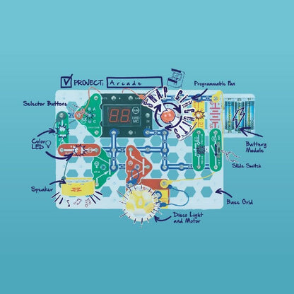 Snap Circuits STEM Toys Default Snap Circuits - Arcade