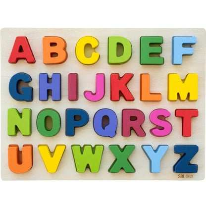 Solobo Chunky Puzzles Default Uppercase Alphabet Puzzle